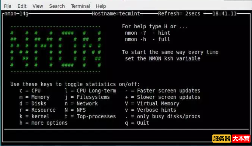 Linux性能监控命令有哪些？Linux服务器常见性能监控工具